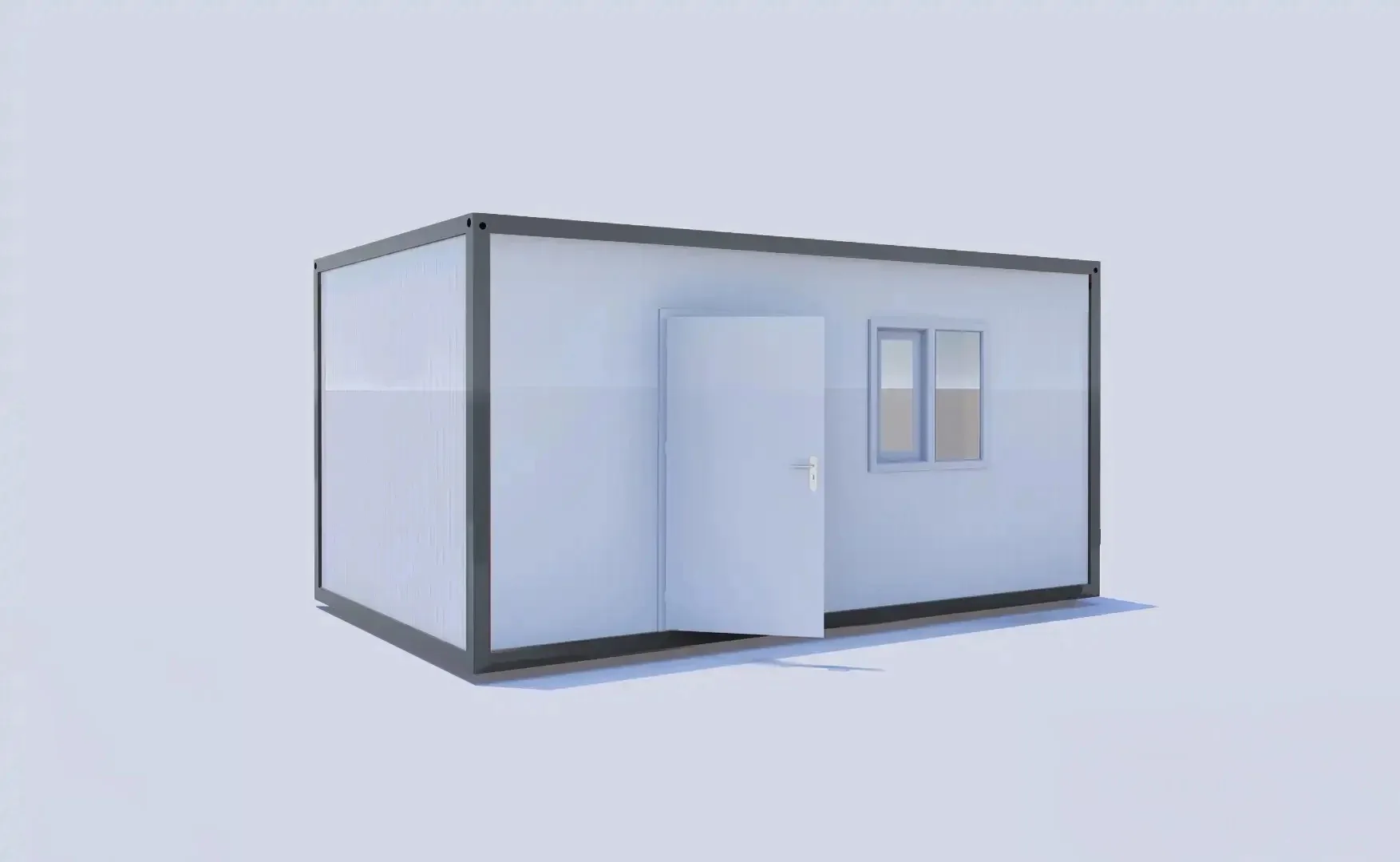 300×500 — K205 (Container mit WC, Dusche und Küche)